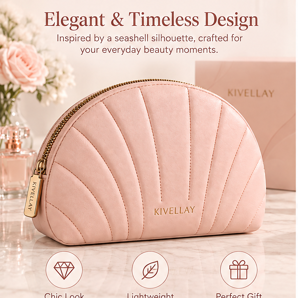 KIVELLAY Travel Jewelry Organizer Case