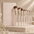 KIVELLAY 8-Piece Essential Makeup Brush Set
