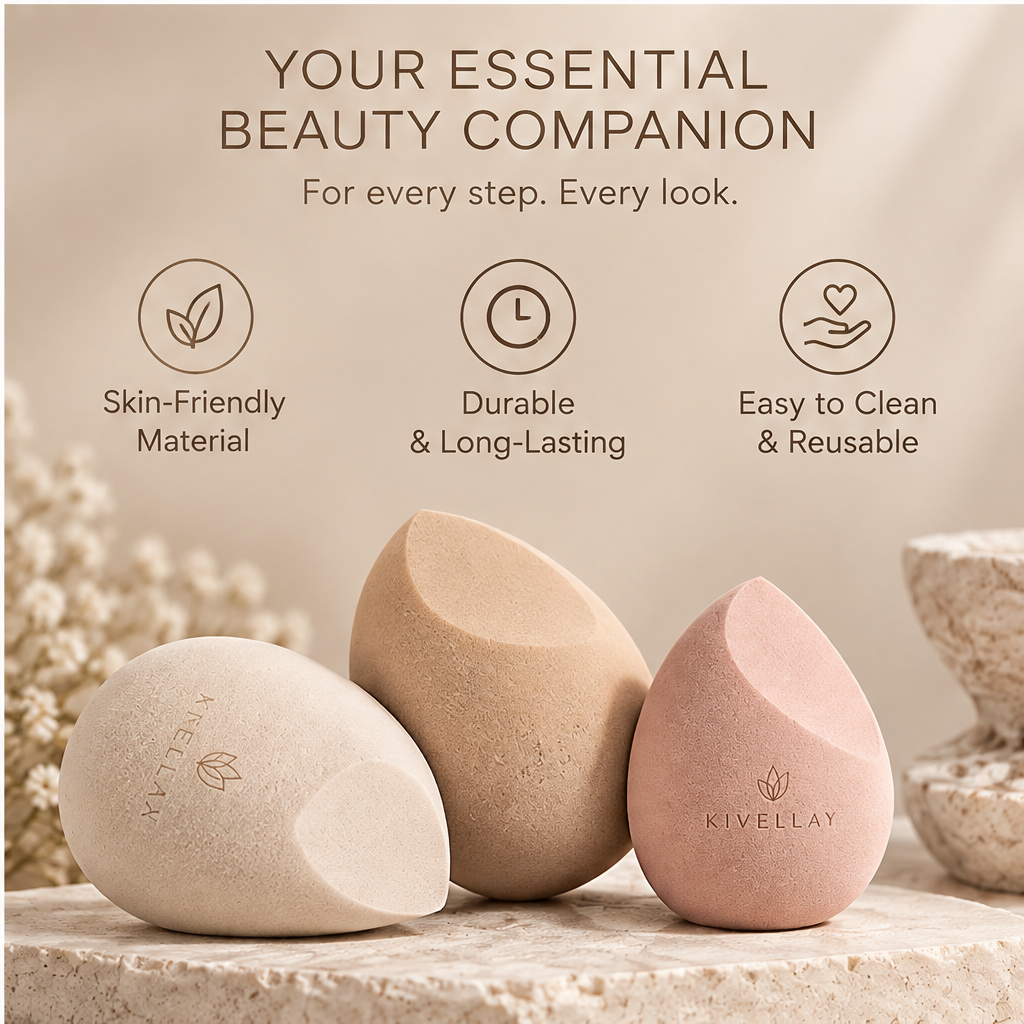 KIVELLAY Precision Makeup Sponge